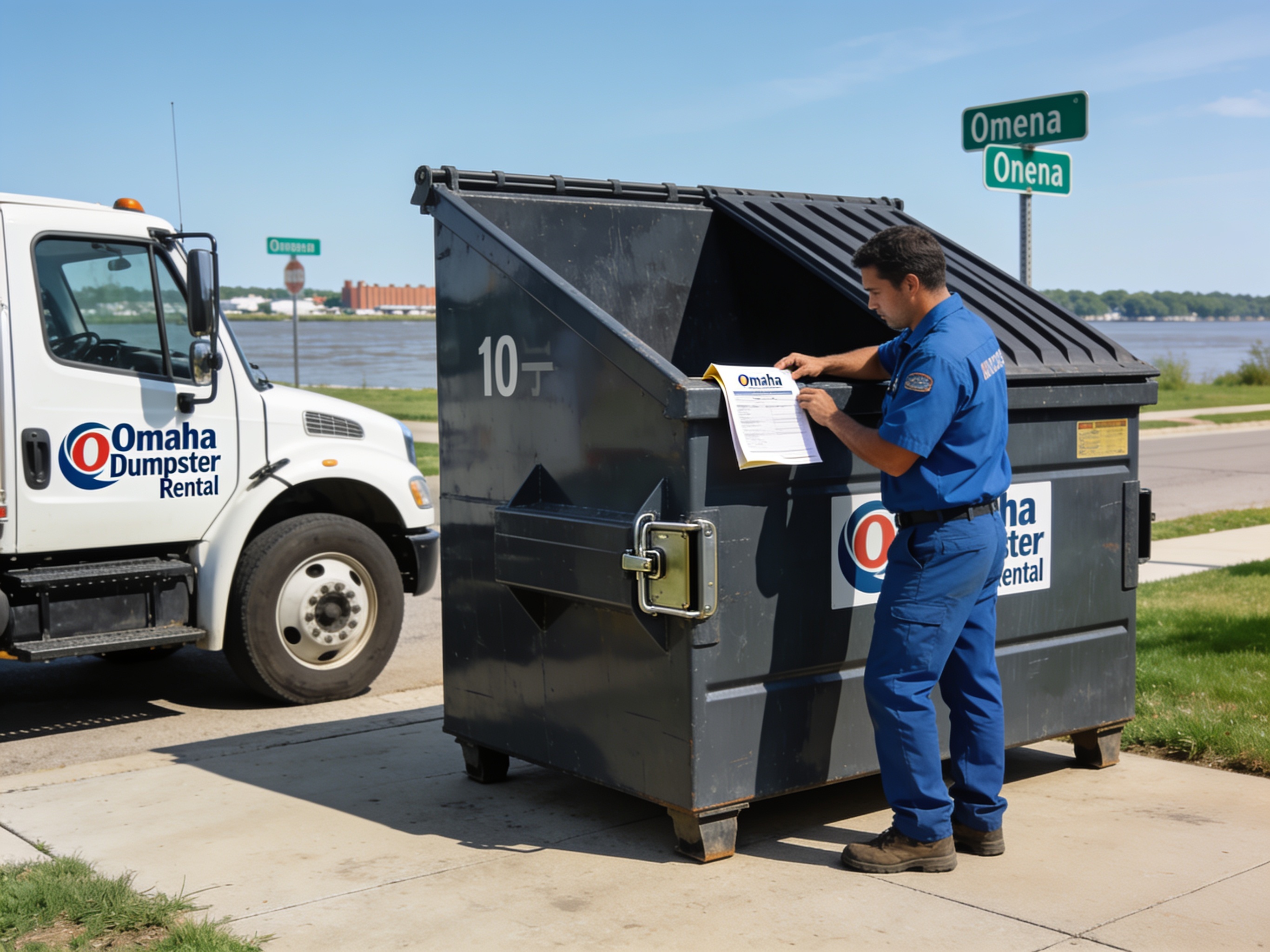 Omaha Dumpster Rental Permits Explained